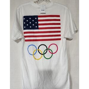 Bugs bunny team USA shirt men's small-First picture is back of shirt